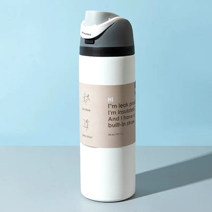 Best-selling Fruit Car Cup Stainless Steel Insulated Cup Large-capacity Portable Handheld Sports Exclusive Water Cup