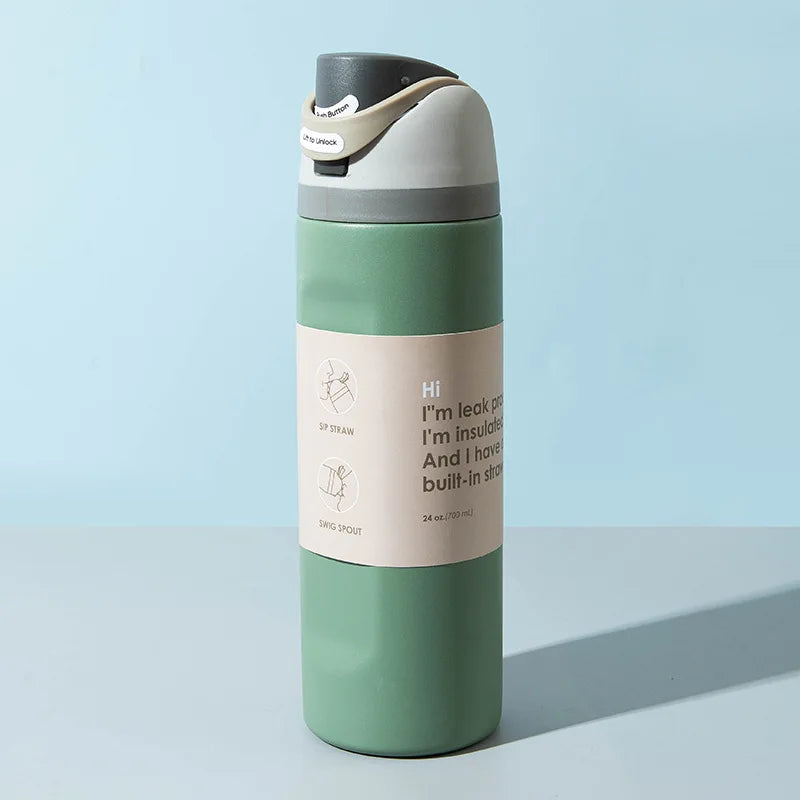 Best-selling Fruit Car Cup Stainless Steel Insulated Cup Large-capacity Portable Handheld Sports Exclusive Water Cup