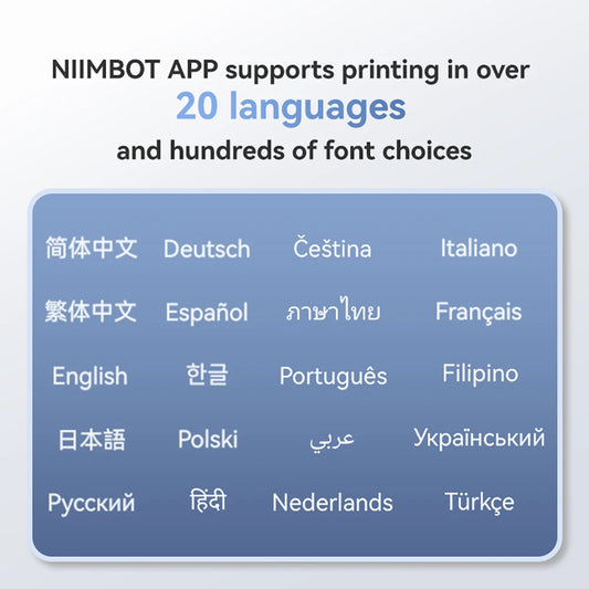 Niimbot B1/B1 PRO Thermal Label Printer Wireless Self-adhesive Bluetooth Inkless Label Maker for Business Price-Tag Sticker