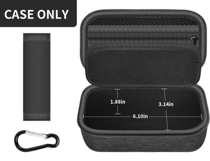 Travel Sunglass Organizer Case for Quay Polarized Sunglasses Men Women, Trendy Glasses Storage Box (Bag Only)